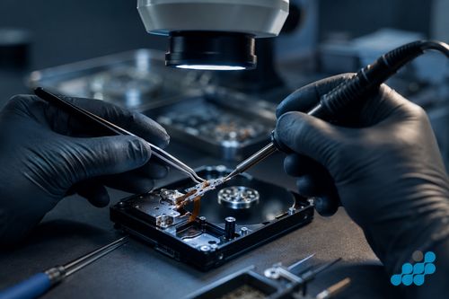 replacing a hard drive head stack to recover data