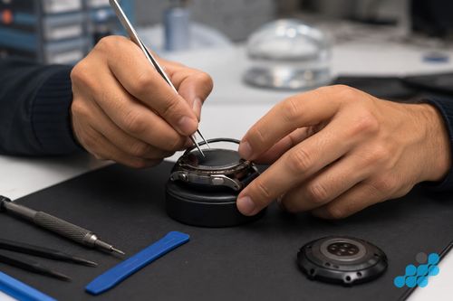 repairing the rotating bezel on a Galaxy Watch Classic