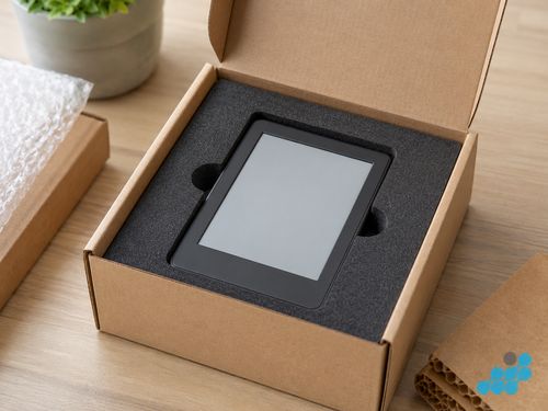 Cracked Kindle Paperwhite e-ink screen versus a new replacement panel