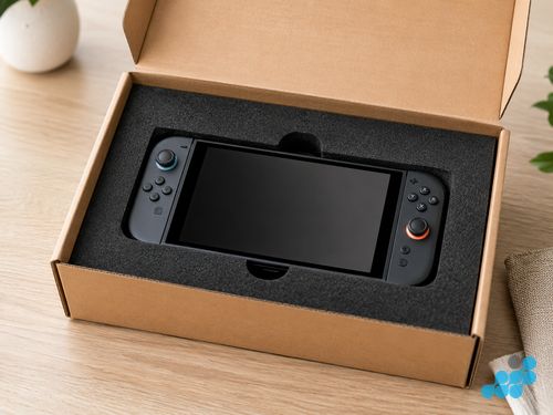 Nintendo Switch 2 packed for mail-in repair UK