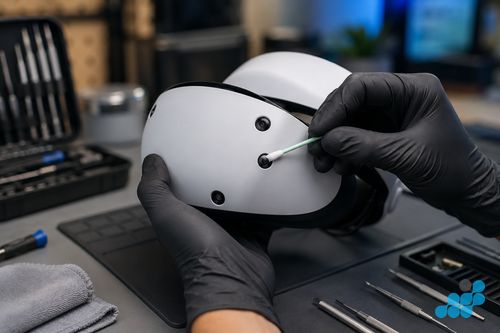 cleaning PSVR2 cameras to fix tracking
