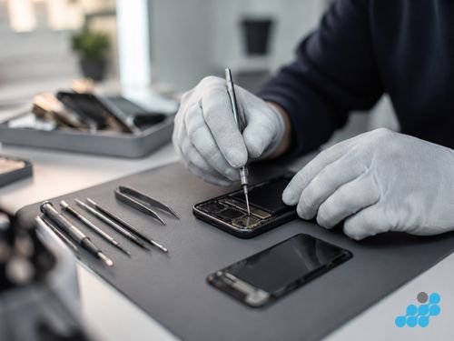 repairing a device extends its life and cuts e-waste